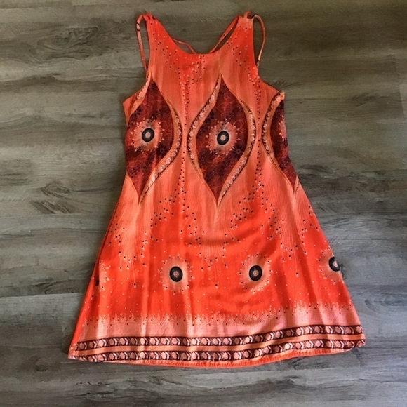 ISLAND Dress Size XS Beach Pool Cover Up Hawaii Tropical Vacation Summer Beach - Picture 1 of 6